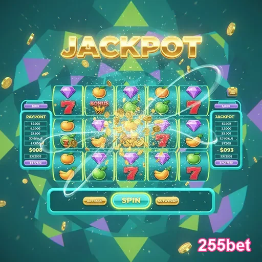 Imagem de Slots com diferentes temas na área de jogos